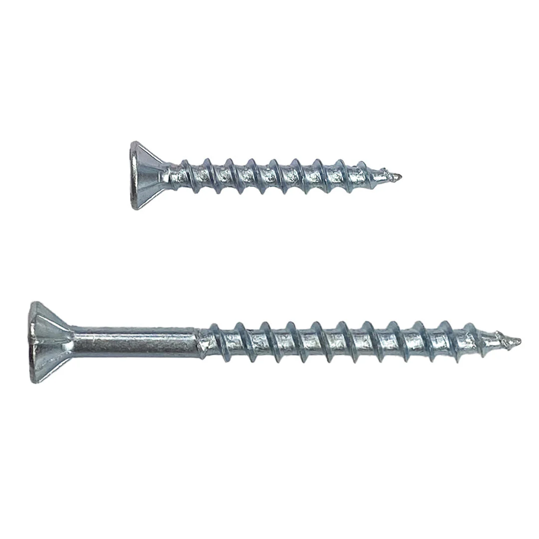 8g-10 x 50mm Chipboard Screw Square Drive Zinc Plated - Image 4