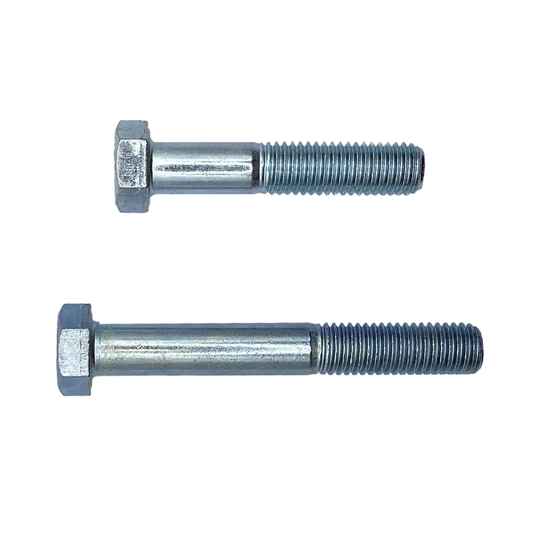 M6 x 110mm 1.00p Metric Coarse Hex Bolt High Tensile Class 8.8 Zinc Plated - Image 4