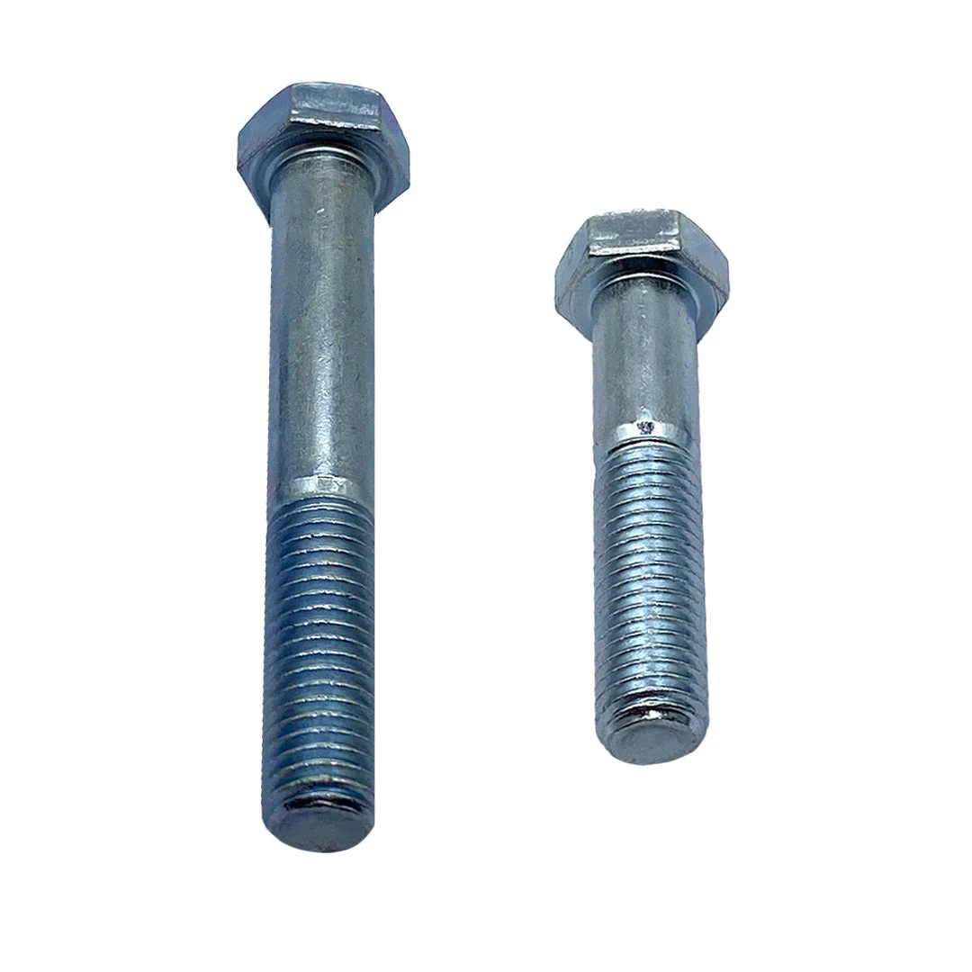M6 x 80mm 1.00p Metric Coarse Hex Bolt High Tensile Class 8.8 Zinc Plated - Image 5