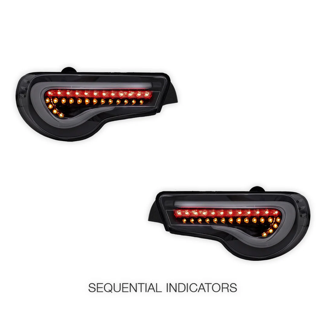 Toyota 86 GT86 (2012 - 2020) Sequential Smoked Tail Lights LH + RH - Image 3